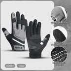 Cycling Gloves - Full-Finger Road Bike Pair