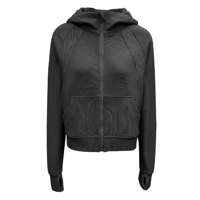 Sports Jacket - Women's Hooded Training Coat