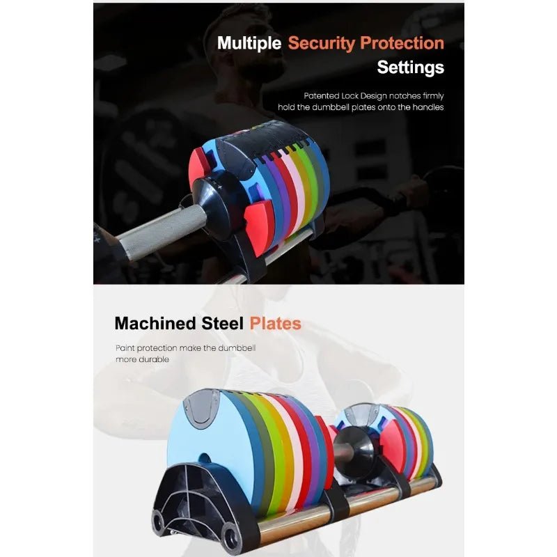 40kg Adjustable Cast Iron Dumbbell Set for Home FitnessEstaliosFitEstaliosFit184447873;2026057;1778179977apVRc