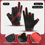Fishing Gloves - Three-Finger Outdoor Pair