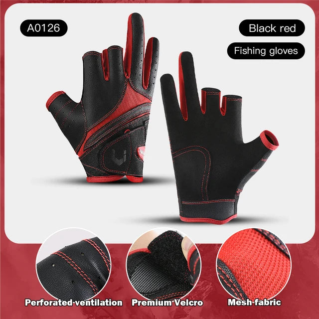 Fishing Gloves - Three-Finger Outdoor Pair