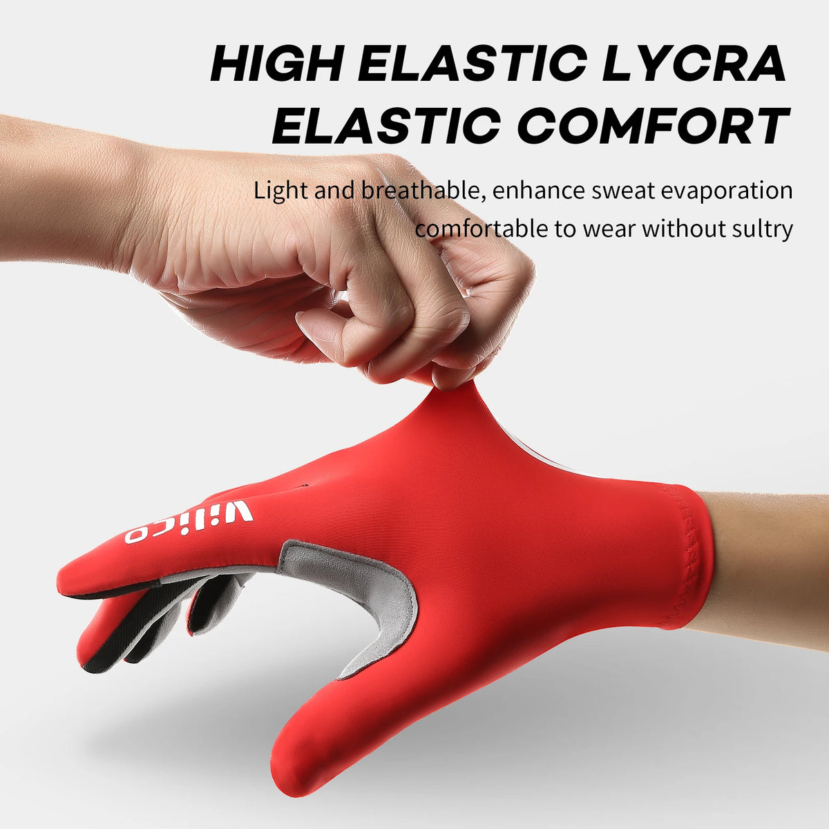Cycling Gloves - Full-Finger Mountain Bike Pair