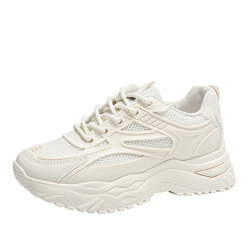 Women's Sneakers - PU Mesh Casual Trainers