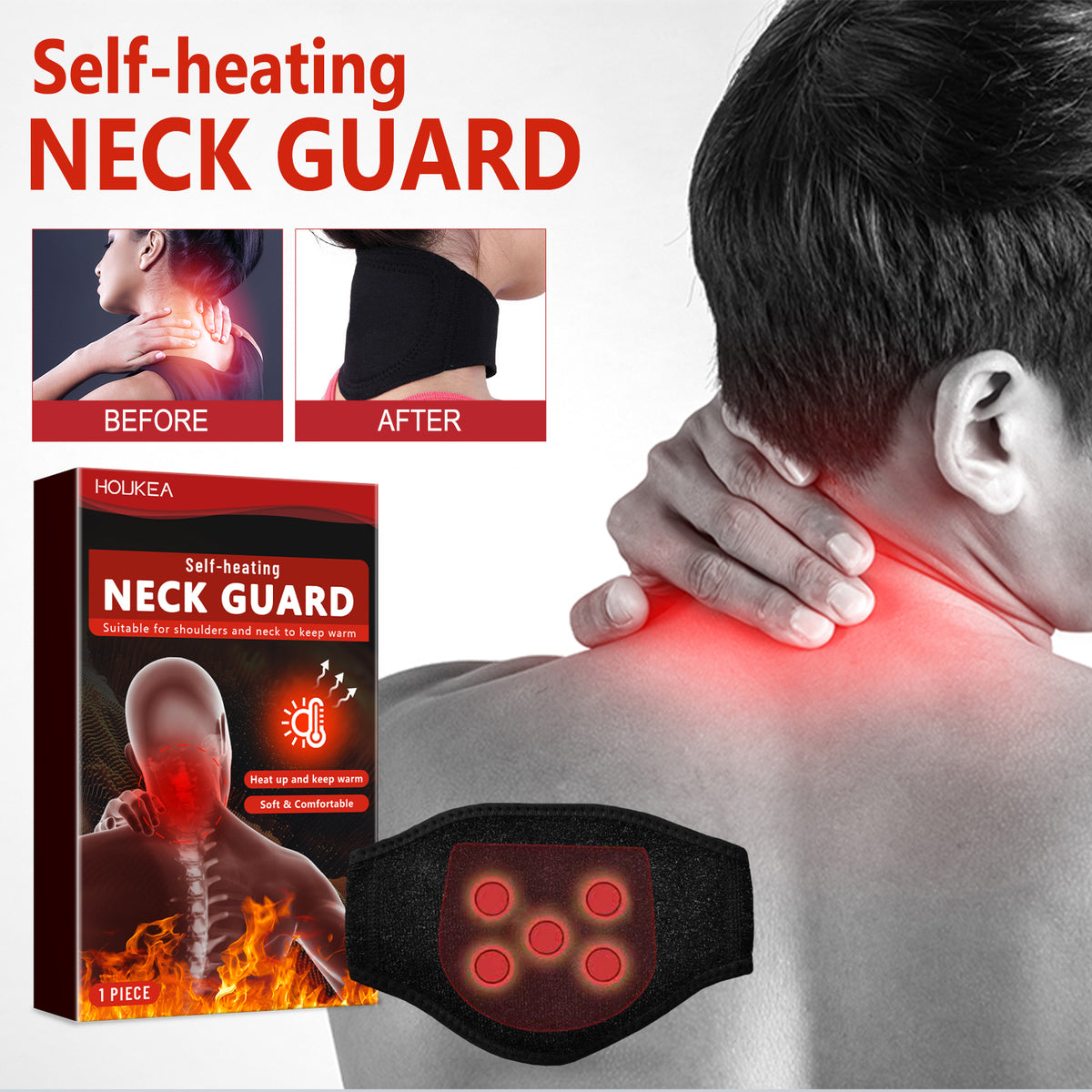 Stridewell Heating Wrap - Shoulder and Neck Band