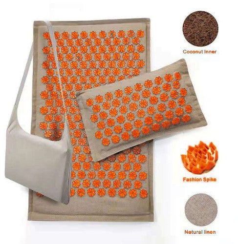 Floor Cushion - Triangle Linen Cushion Set