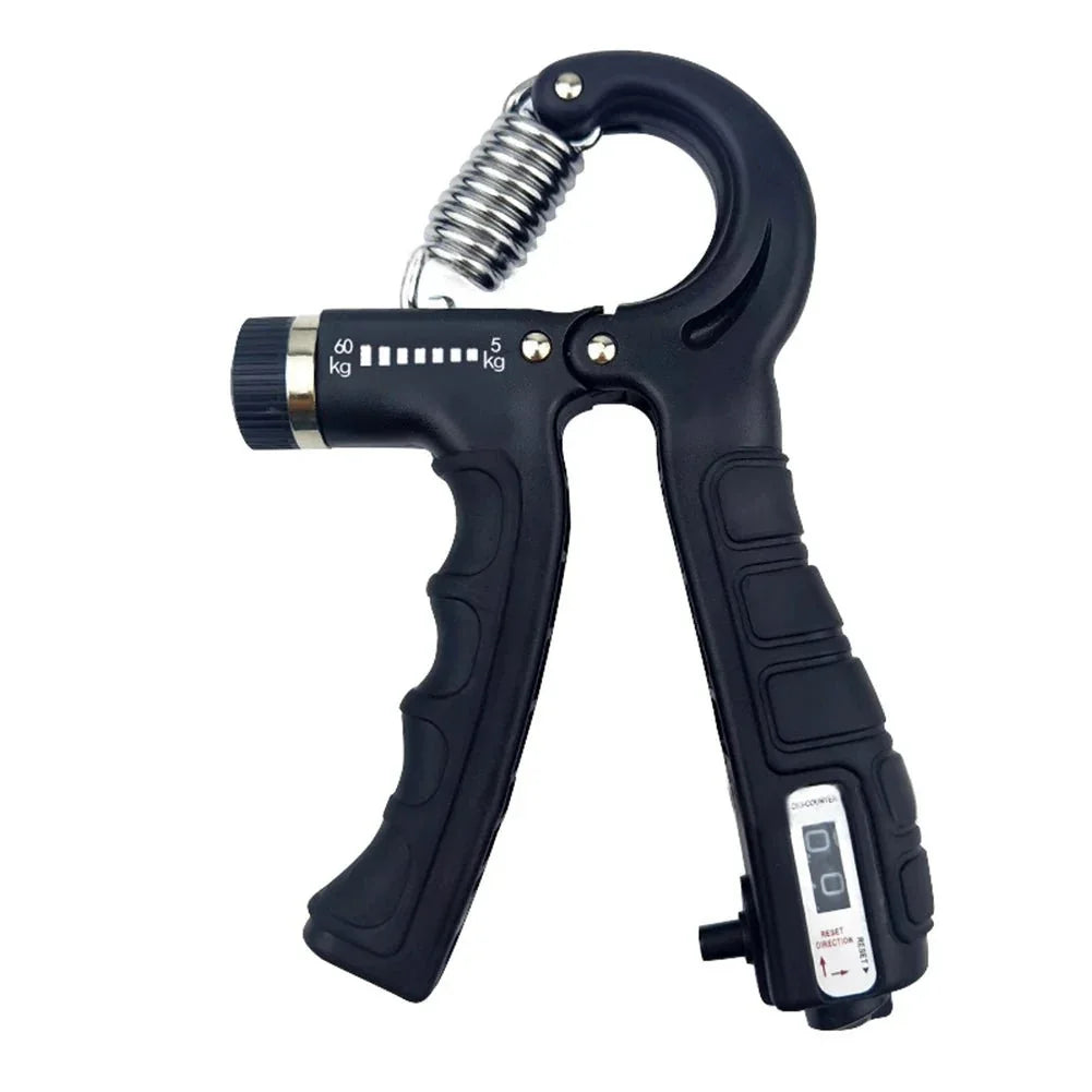 5-120KG Grip Strength Trainer Wrist Expander Adjustable Resistance Finger Exerciser Smart Counting Hand Gripper for Muscle Build.