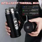 LED Display Thermos Bottle – 500ml-1L Stainless Steel