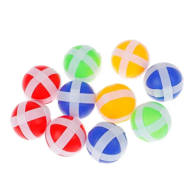 5/10 PCS sports games dart board target shooting target ball toy Outdoor toy Sticky ball random colorEstaliosFitEstaliosFit183651504;20260421;1776809245ZzpfV