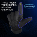 Cycling Gloves - Full-Finger Velvet Riding Pair