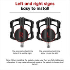 Bike Pedals - Sealed-Bearing Platform Pair