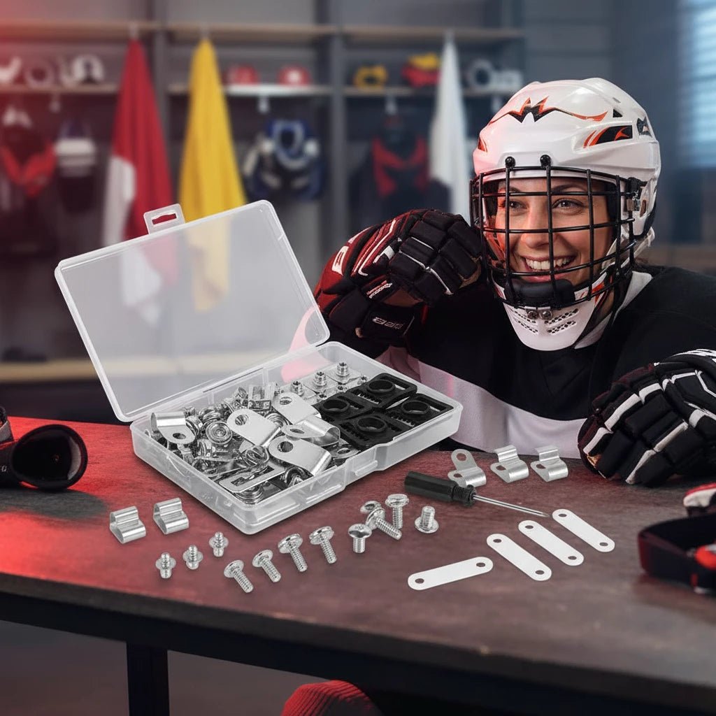 Sports Helmet Repair & Hardware Kit – 57-Piece Universal Set