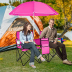 Camping Loveseat - Double Chair with Canopy
