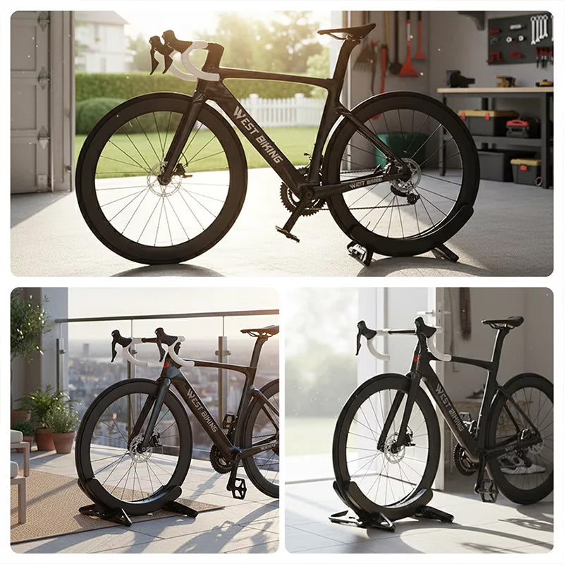 Bike Floor Stand - Adjustable Parking Rack