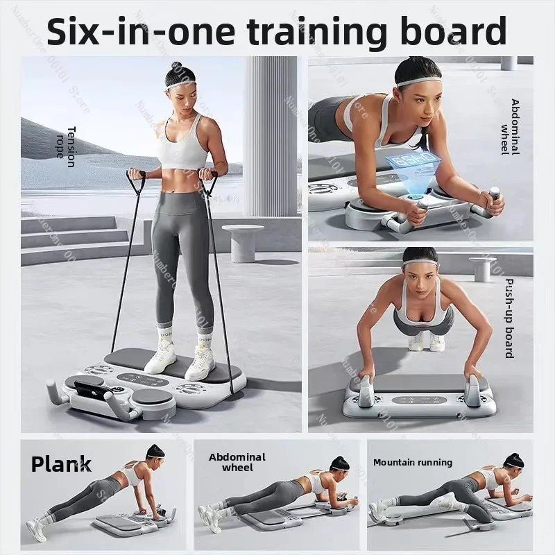 6-in-1 Fitness Board – Full Body Trainer with Timer