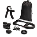 6 Pcs Forearm Hand Grip Strengthener Set Finger Wrist Strengthening Training Adjustable Resistance Strength Training Equipment.
