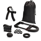 6 Pcs Forearm Hand Grip Strengthener Set Finger Wrist Strengthening Training Adjustable Resistance Strength Training Equipment.