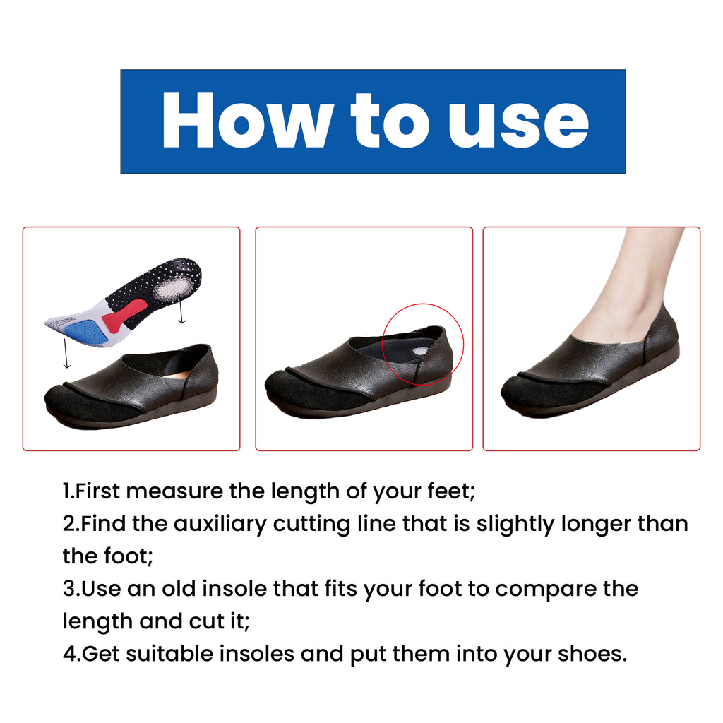 Height-Boosting Insoles - EVA Shoe Inserts