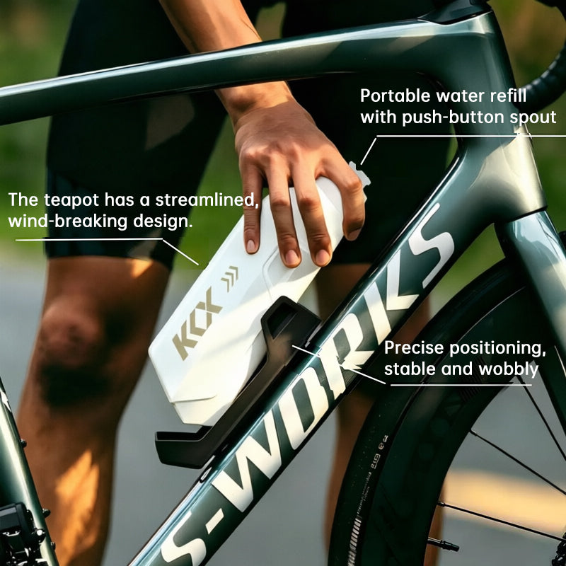 Bike Bottle Cage Set - Cage with 610 mL Bottle
