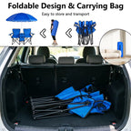 Camping Loveseat - Double Chair with Canopy