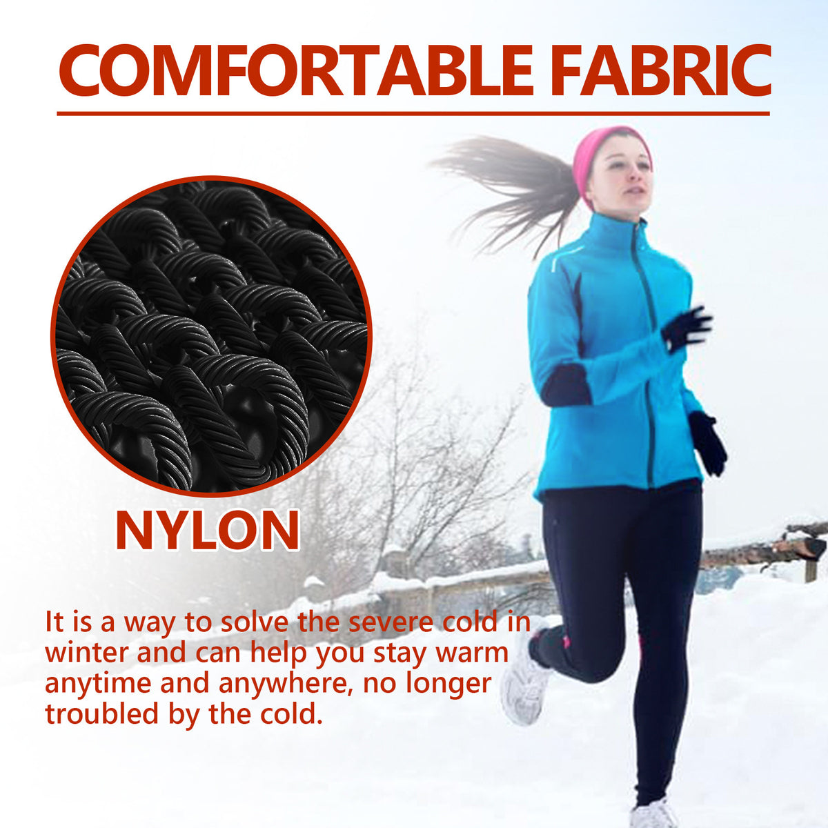 Winter Gloves - Nylon Outdoor Sports Design