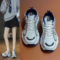 Women's Sneakers - White Low-Top Design