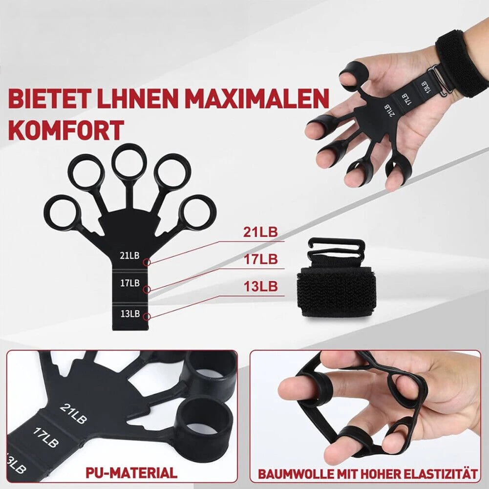 6PCS/SET 5-60kg Adjustable Hand Grip Strengthener Hand Grip Trainer With Counter Wrist Forearm And Hand Exerciser For Muscle Bui.