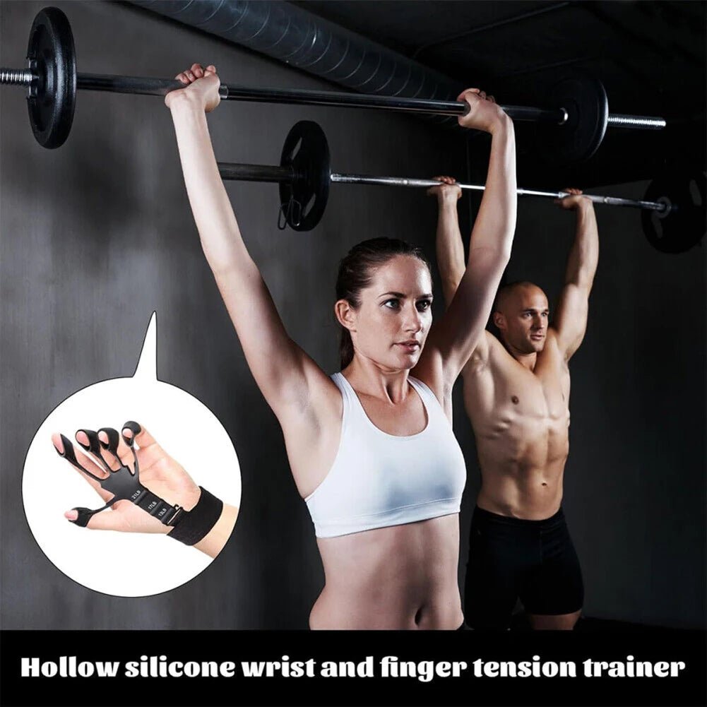6PCS/SET 5-60kg Adjustable Hand Grip Strengthener Hand Grip Trainer With Counter Wrist Forearm And Hand Exerciser For Muscle Bui.