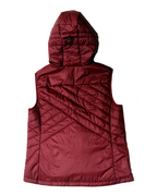 Hooded Down Vest – Goal Five Powerstripe