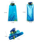 700ml Foldable Water Bottles Flexible Reusable Travel&Camping Water Bottle Water Pouch Soft Flask Water Bag With Carabiner ClipEstaliosFitEstaliosFit183652162;20260421;1776809360chfoO