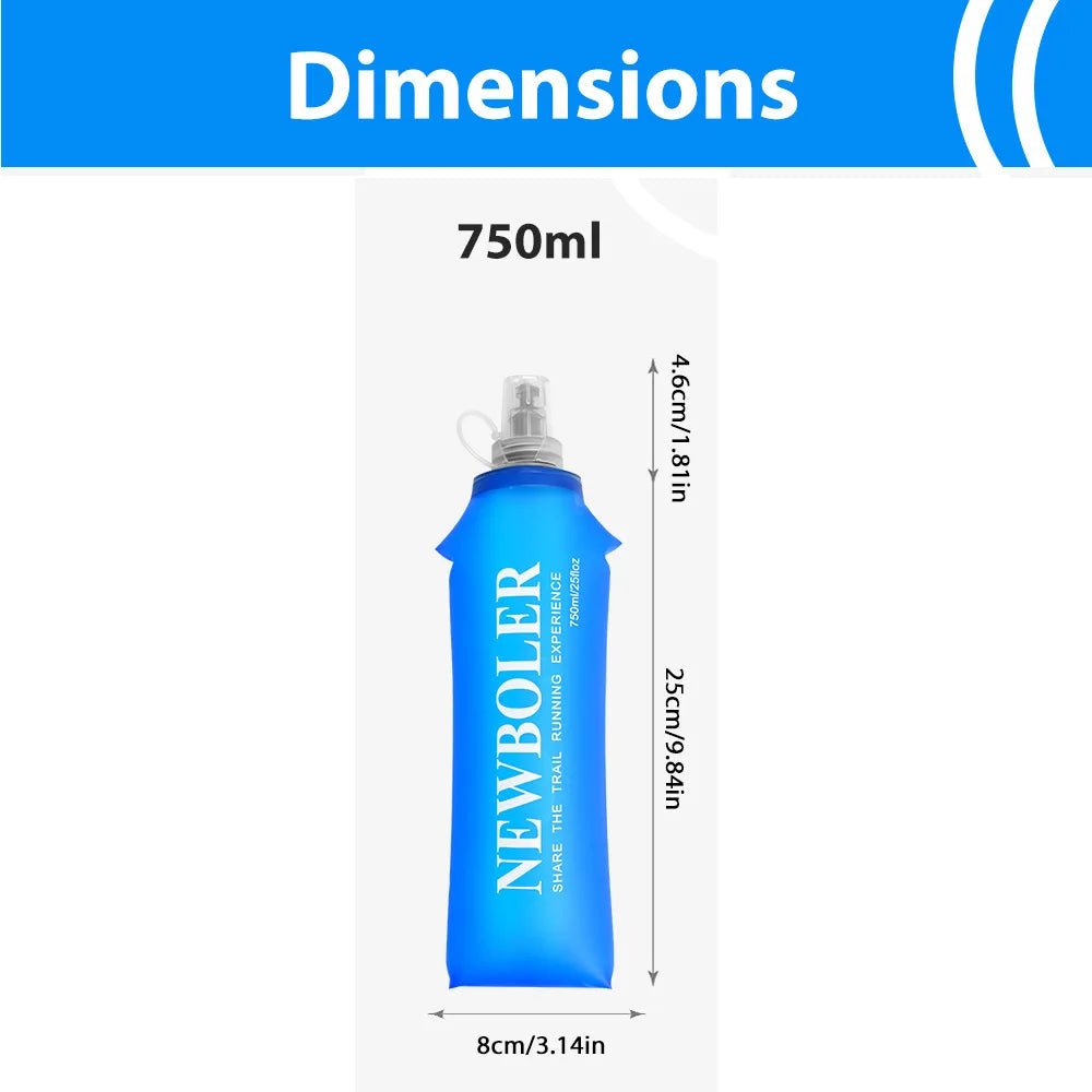 750ml TPU Outdoor Sport Bottle Folding Soft Flask Drink Water Bottle for Running Camping Hiking Bicycle Fitness Water BagEstaliosFitEstaliosFit183652127;20260421;1776809360Fflru
