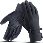 Cycling Gloves - Full-Finger Velvet Riding Pair