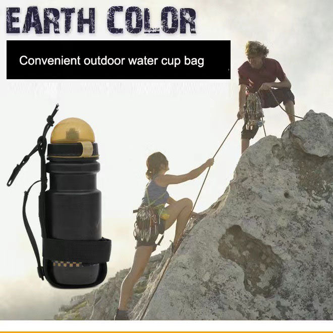 Water Bottle Pouch - MOLLE Nylon Holder
