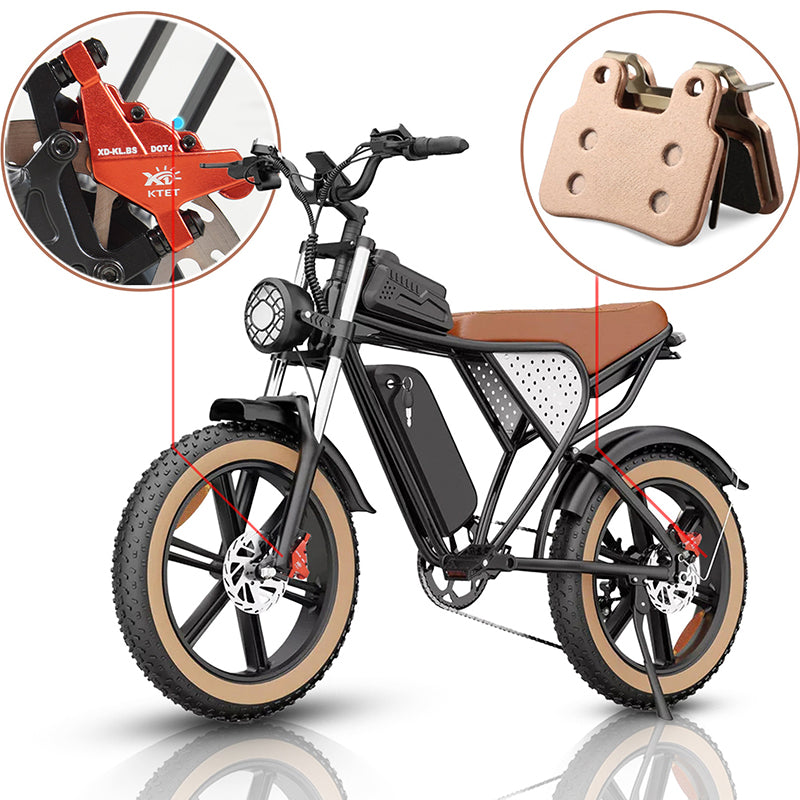 Bike Brake Pads - A06F-1 Replacement Pair