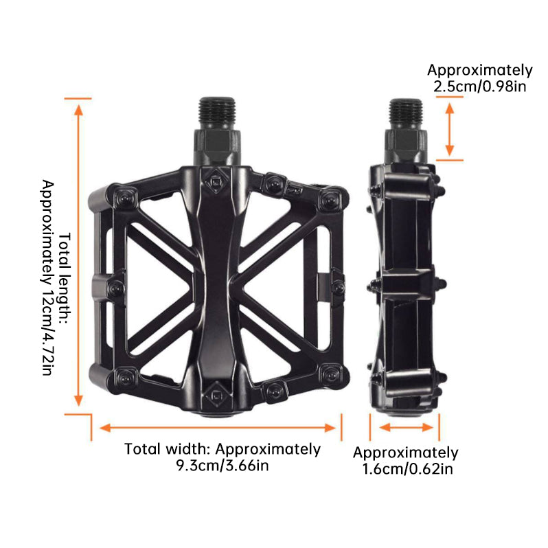 Bike Pedals - Sealed-Bearing Platform Pair