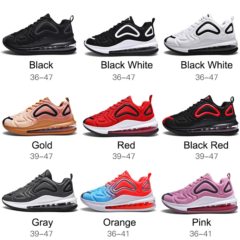 Men's Running Shoes - Air-Cushion Design