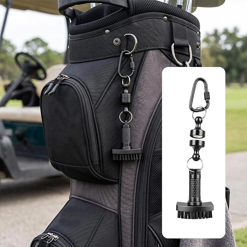 Golf Brush - Magnetic Groove Cleaner