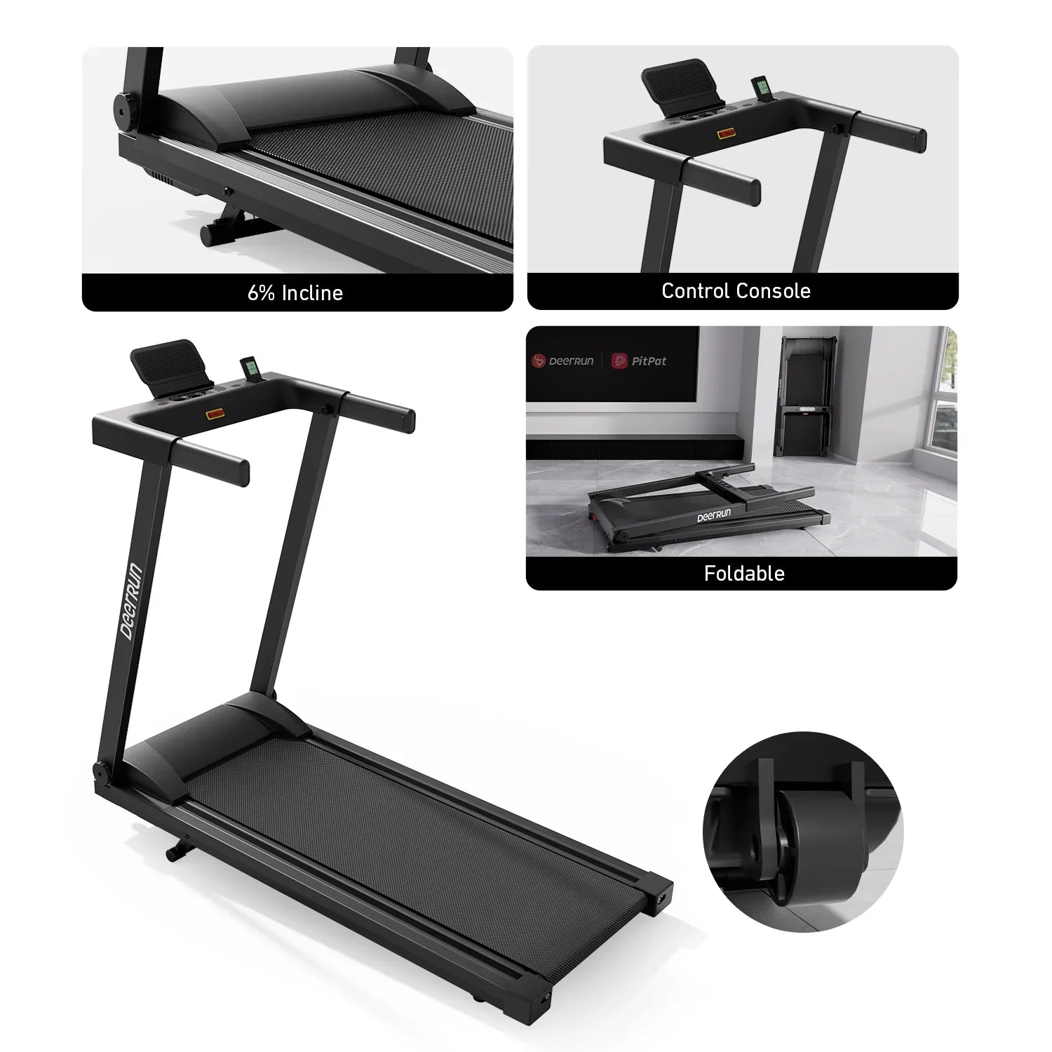 Foldable Treadmill - DeerRun A1 Pro Move+ 2026