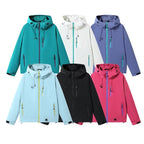 Women's Windbreaker - Hooded Lightweight Jacket