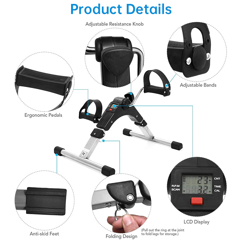 Exercise Bike - Home Cycling Trainer with LCD