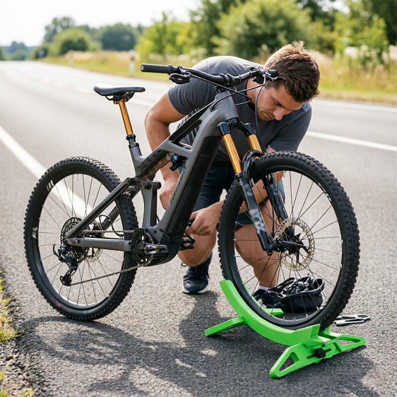 Bike Floor Stand - Adjustable Parking Rack
