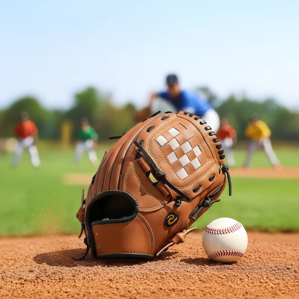 9.5-Inch Baseball Glove – Left Hand Throw Training Glove