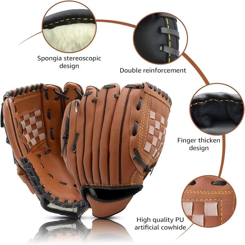 9.5 Inch Baseball Softball Training Glove Left Hand ThrowEstaliosFitEstaliosFit184218333;2026052;1777703601t7biU