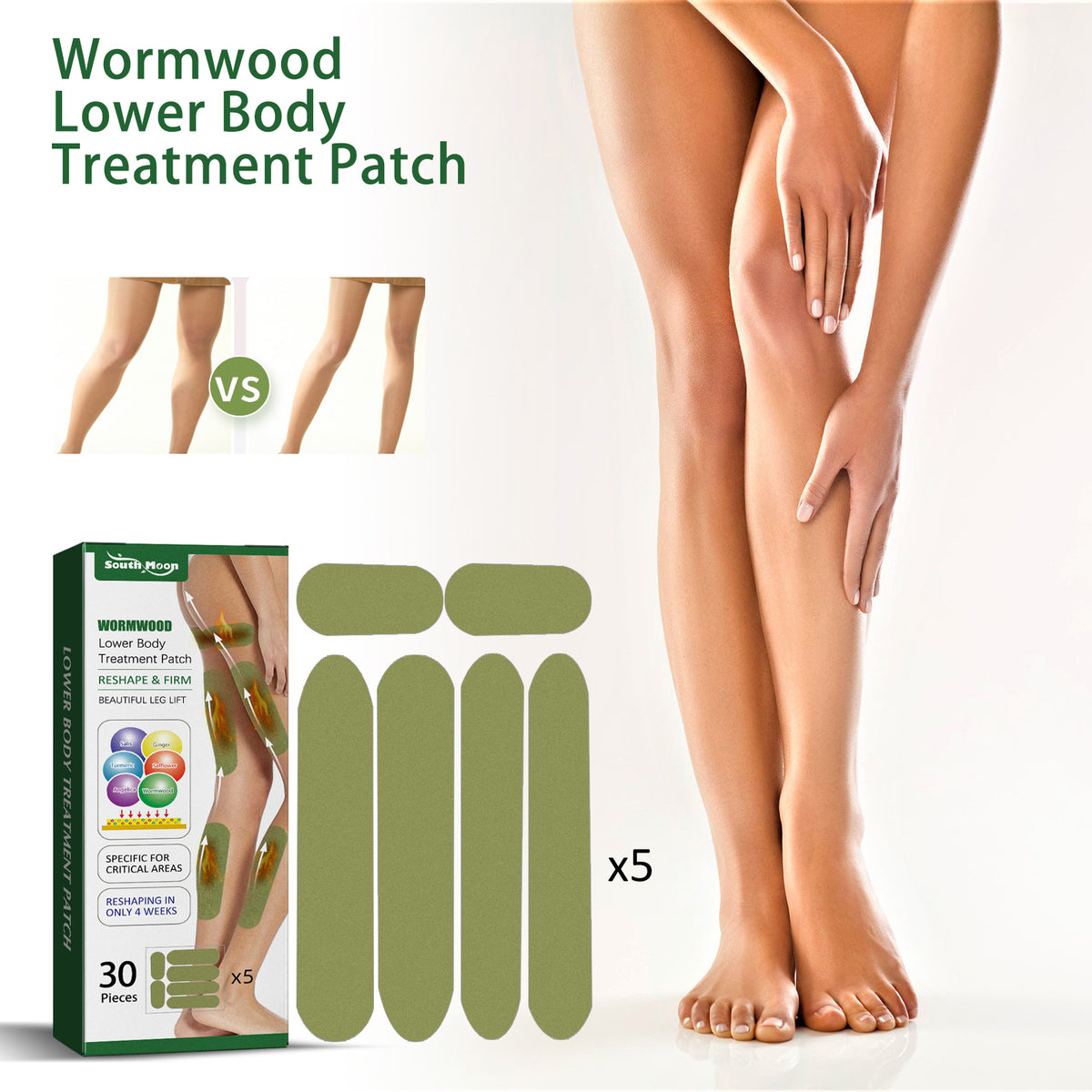 Body Patch - Wormwood Leg Care