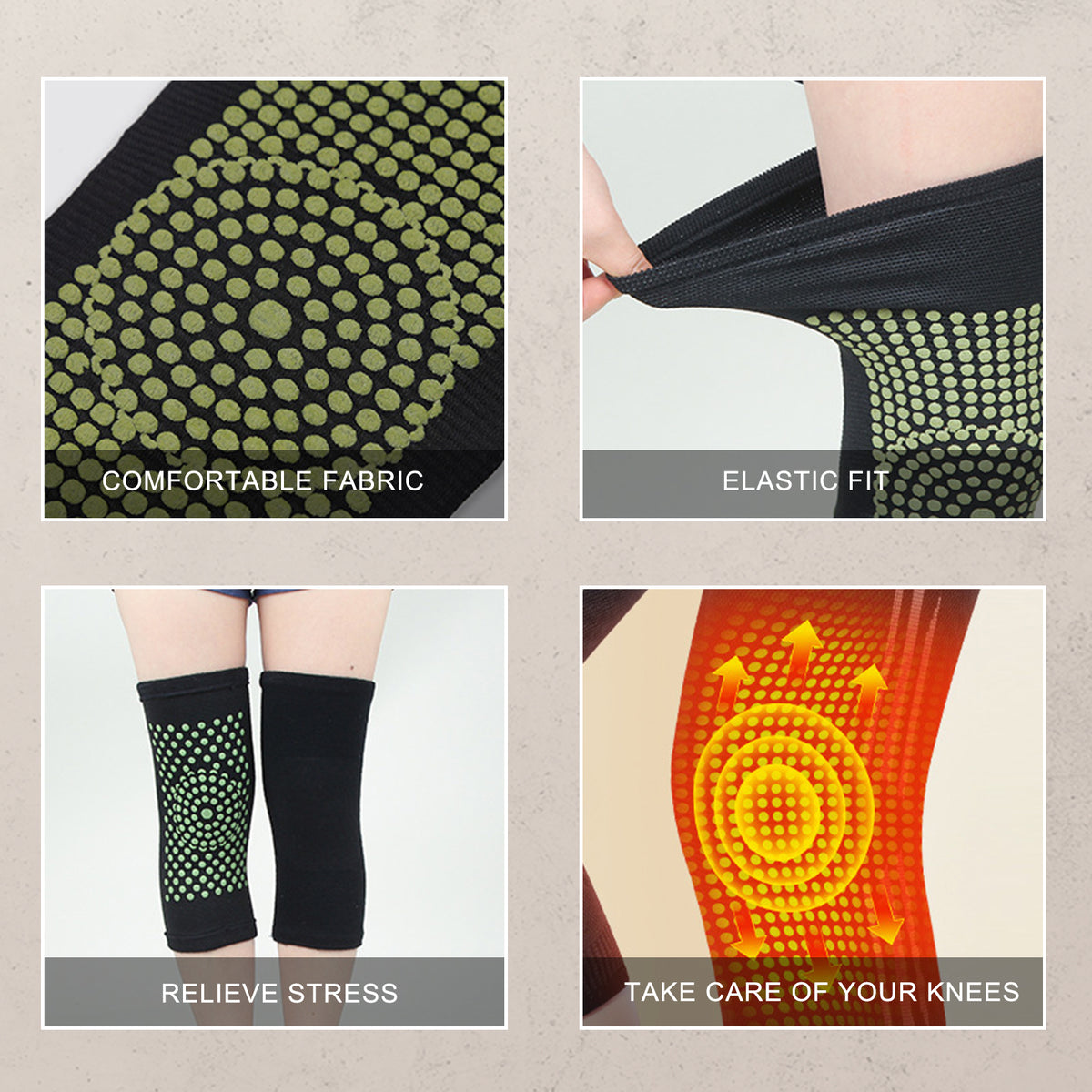 Leg Support Sleeve - Elastic Compression Design