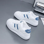 Women's Sneakers - Thick-Sole Sports Design