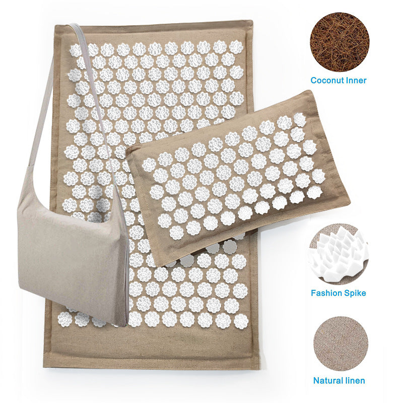 Floor Cushion - Triangle Linen Cushion Set
