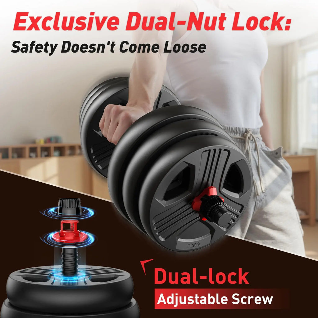 Adjustable Weight Set - 5-in-1 Free Weight System