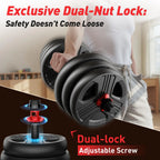 Adjustable Weight Set - 5-in-1 Free Weight System