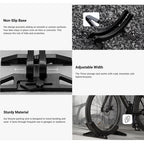 Bike Floor Stand - Adjustable Parking Rack
