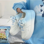 Women's Sneakers - Casual Tennis Design